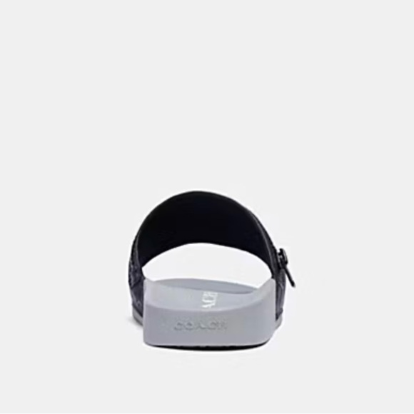 Coach Black and Gray Men's Sandals - Picture 5 of 10